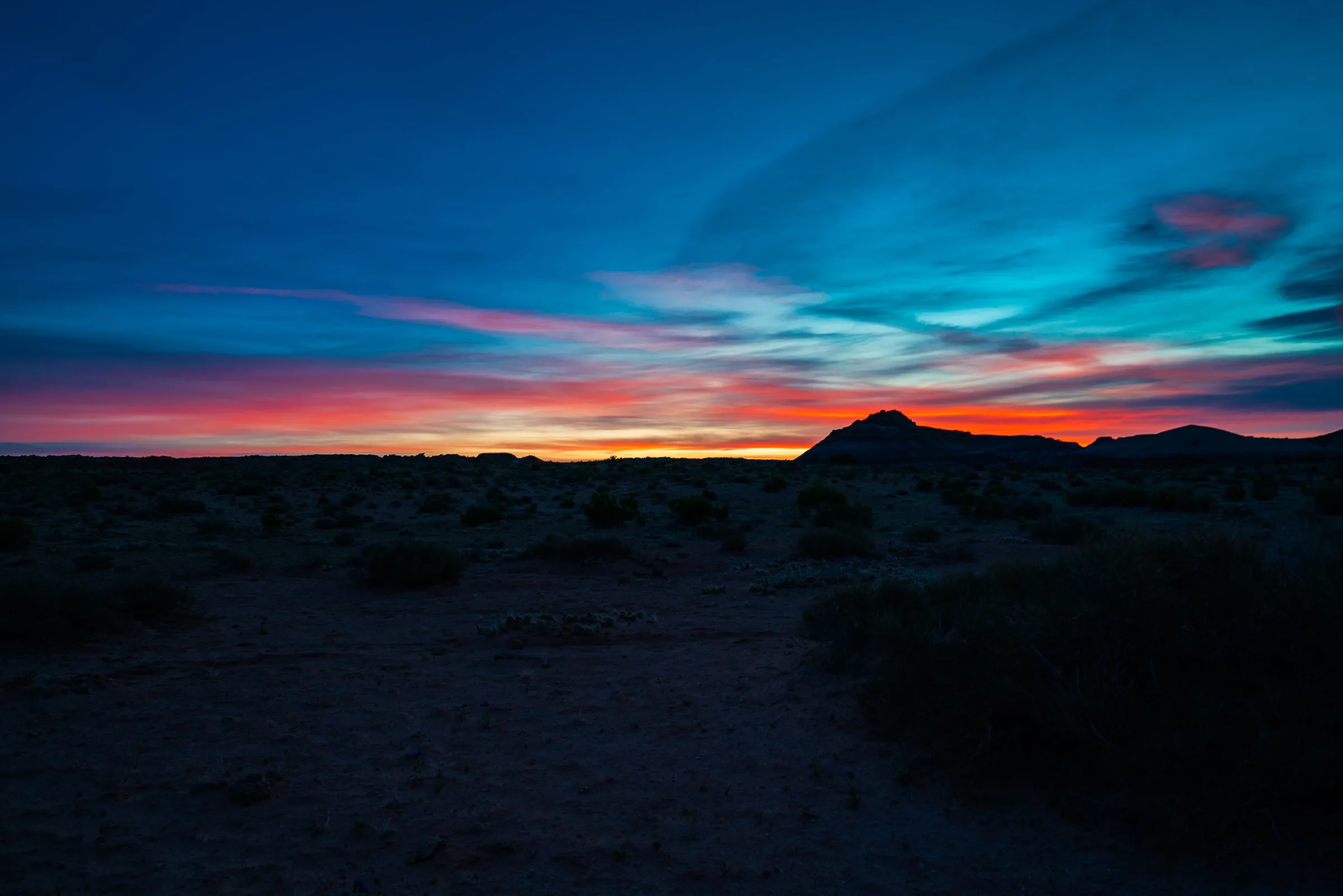 Cathedral Valley Sunrise, Capitol Reef