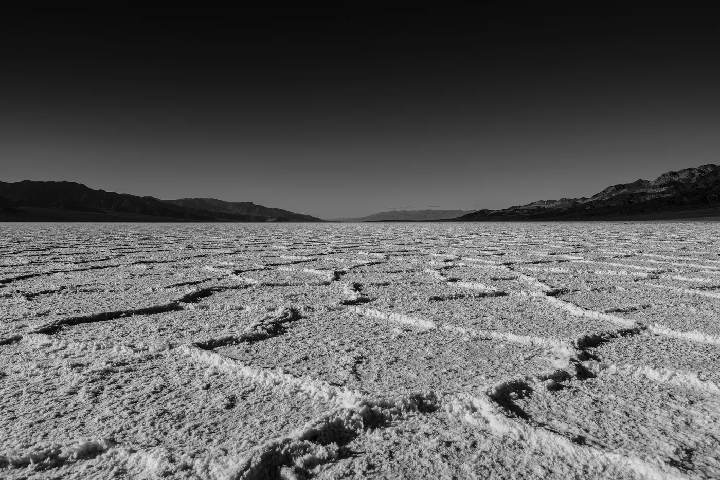 Salt Polygons, Death Valley