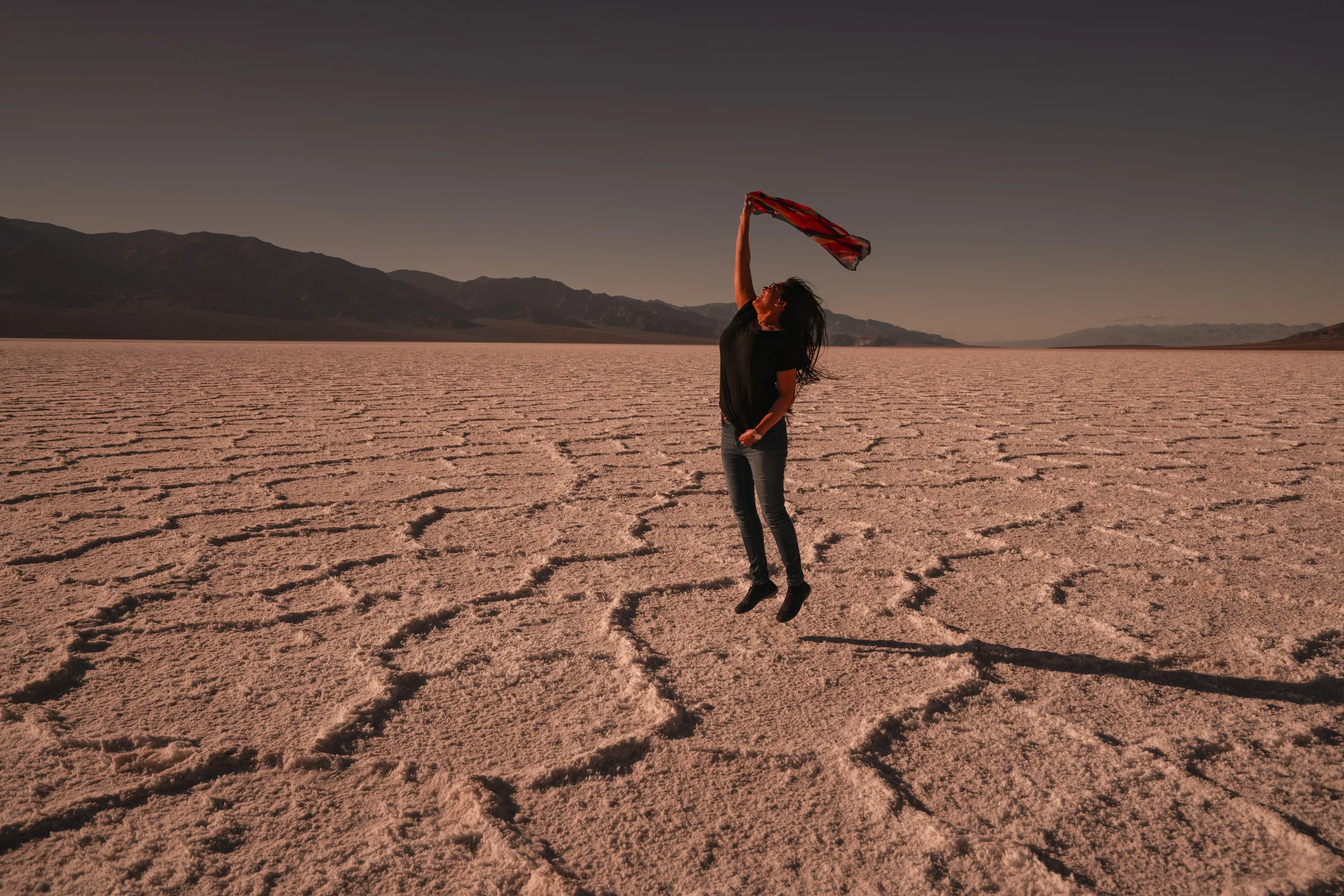 Badwater Leap, Death Valley