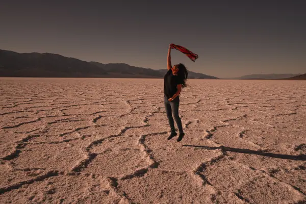 Badwater Leap, Death Valley