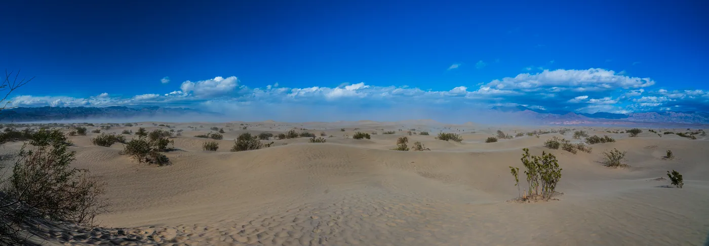 Mesquite Flat Panorama, Death Valley
