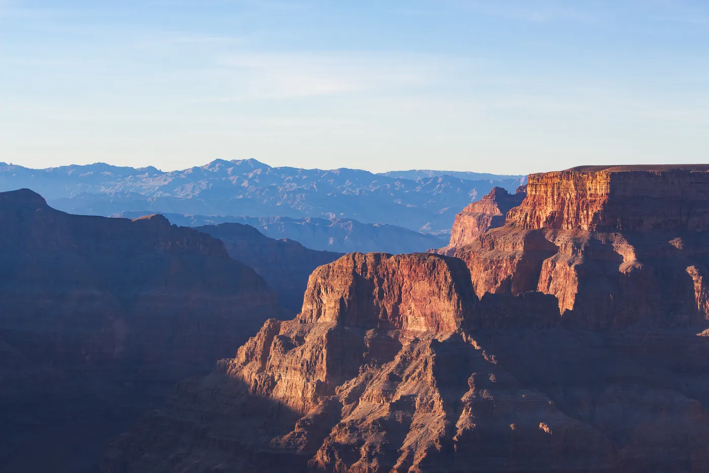 Buttes in Late Light, Grand Canyon
