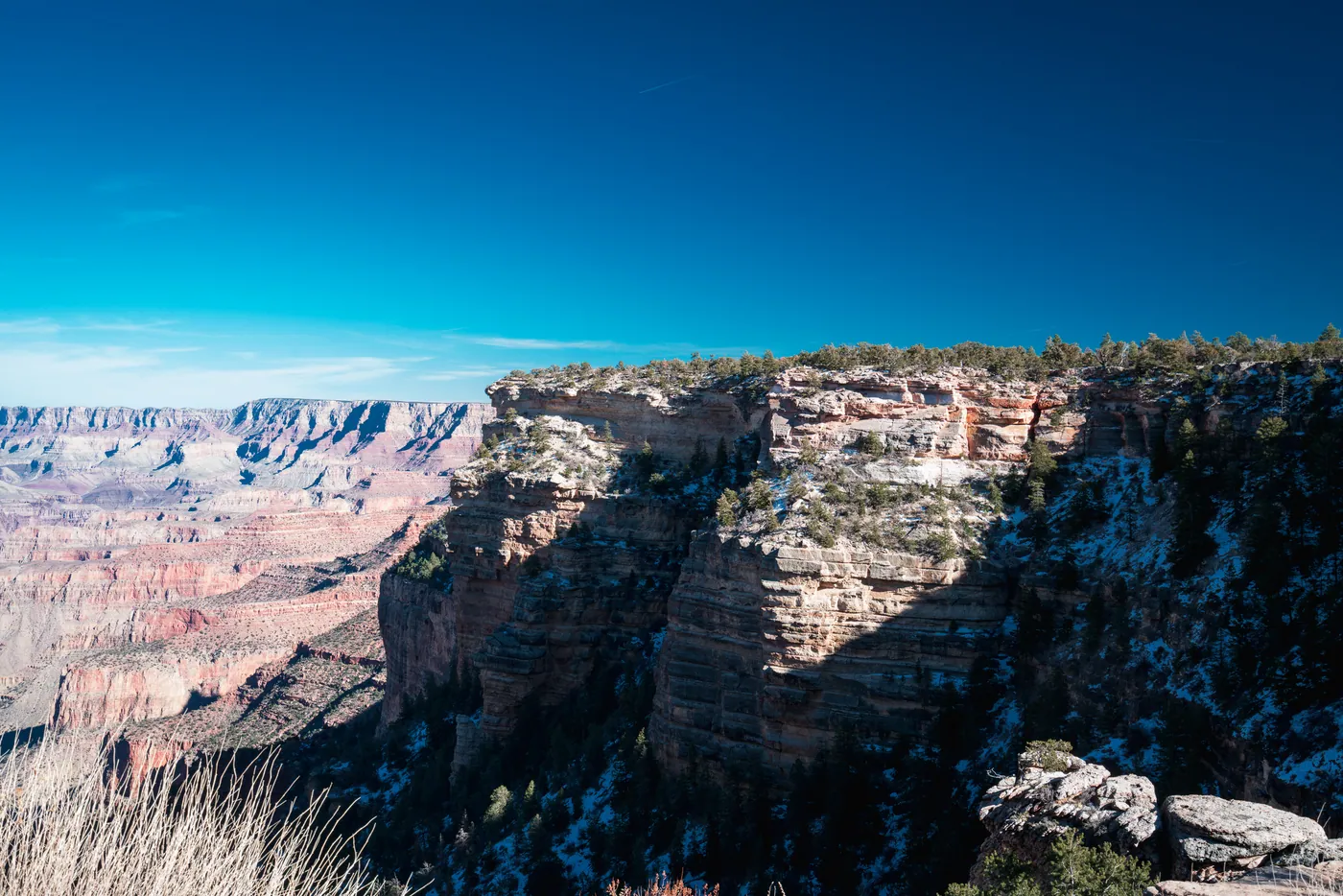 Snow on the Rim, Grand Canyon