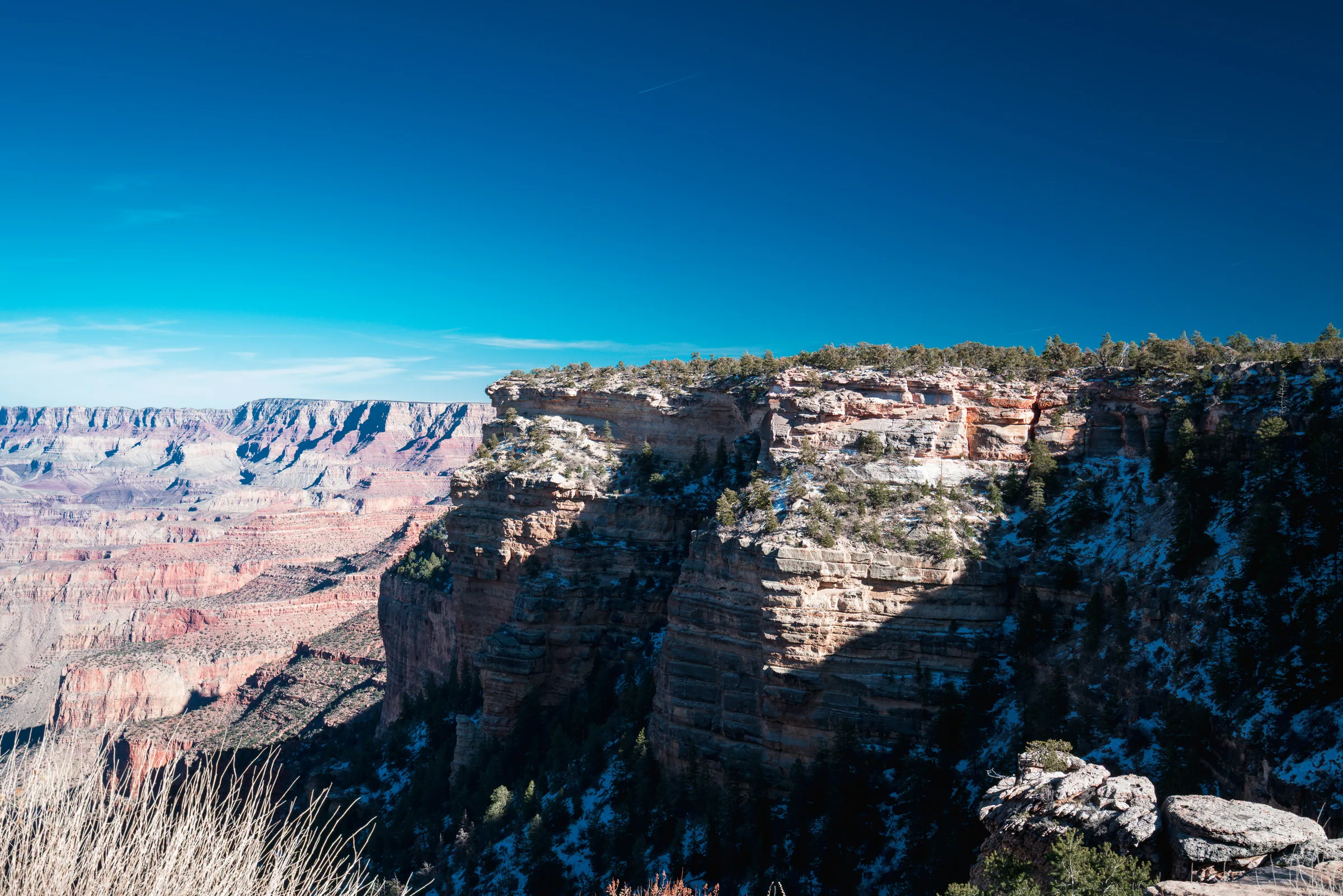 Snow on the Rim, Grand Canyon