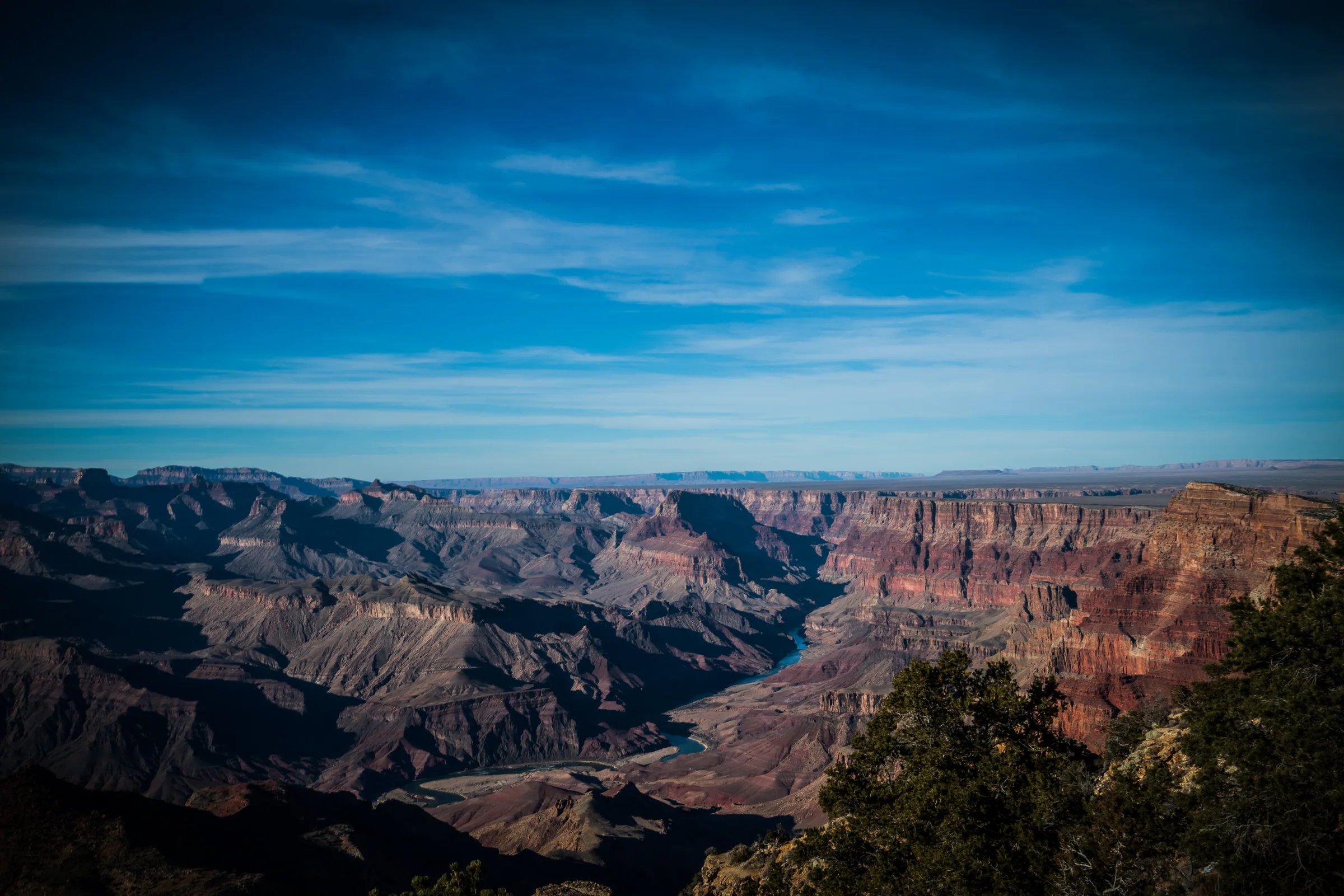 The Colorado from Desert View, Grand Canyon