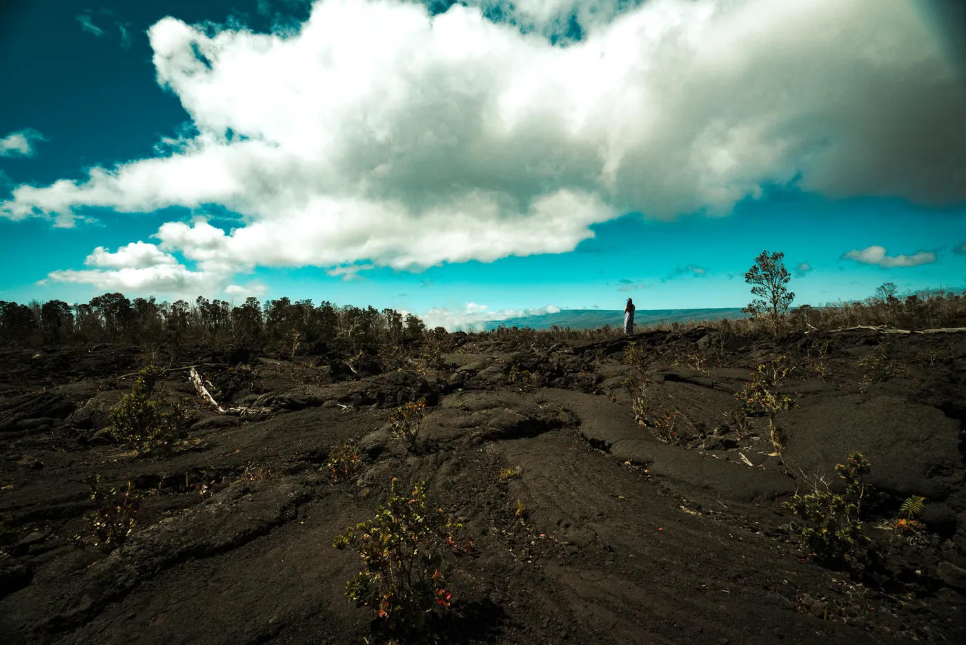 Old Lava Flows, Hawaii Volcanoes