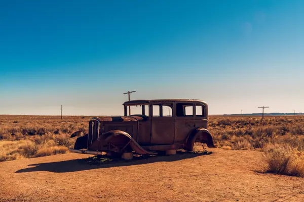 Route 66 Studebaker, Petrified Forest