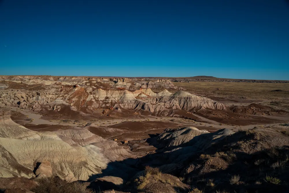 Badlands in Late Light, Petrified Forest