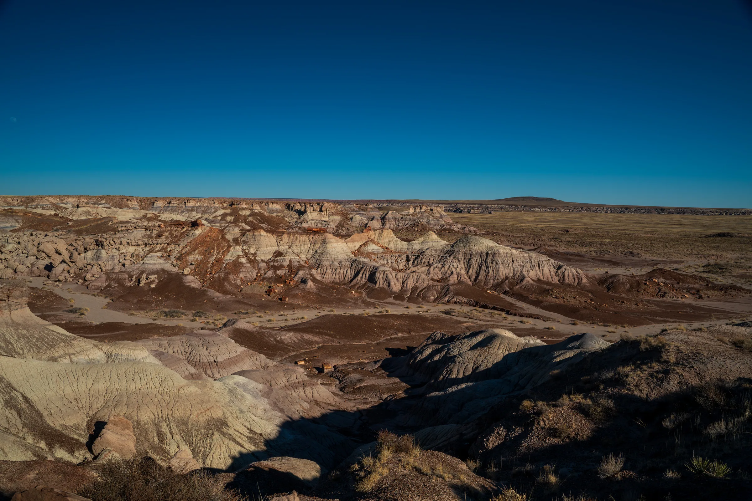 Badlands in Late Light, Petrified Forest
