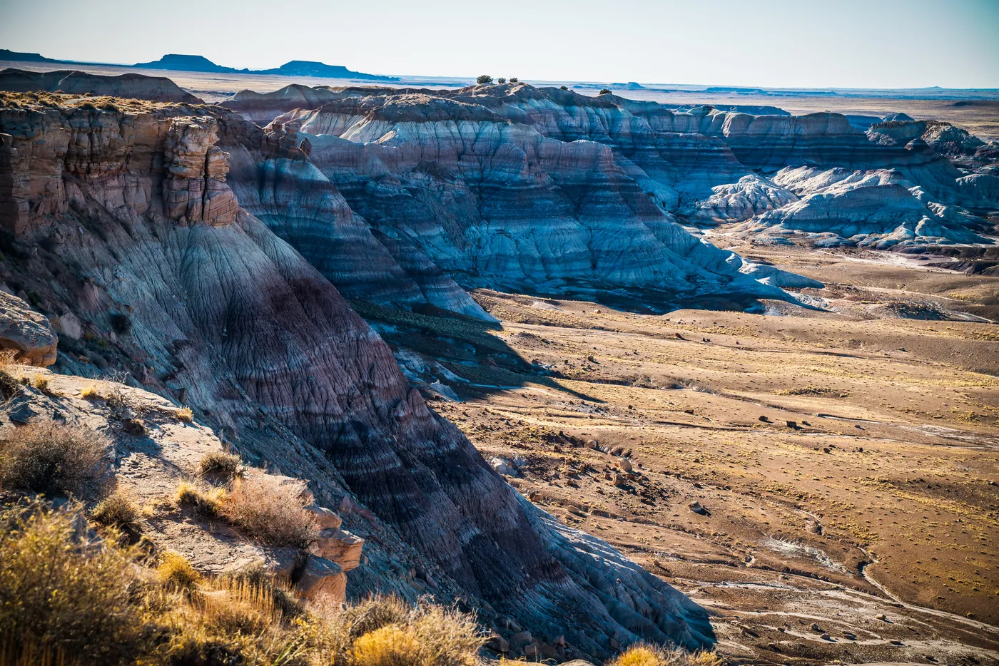 Blue Mesa, Petrified Forest
