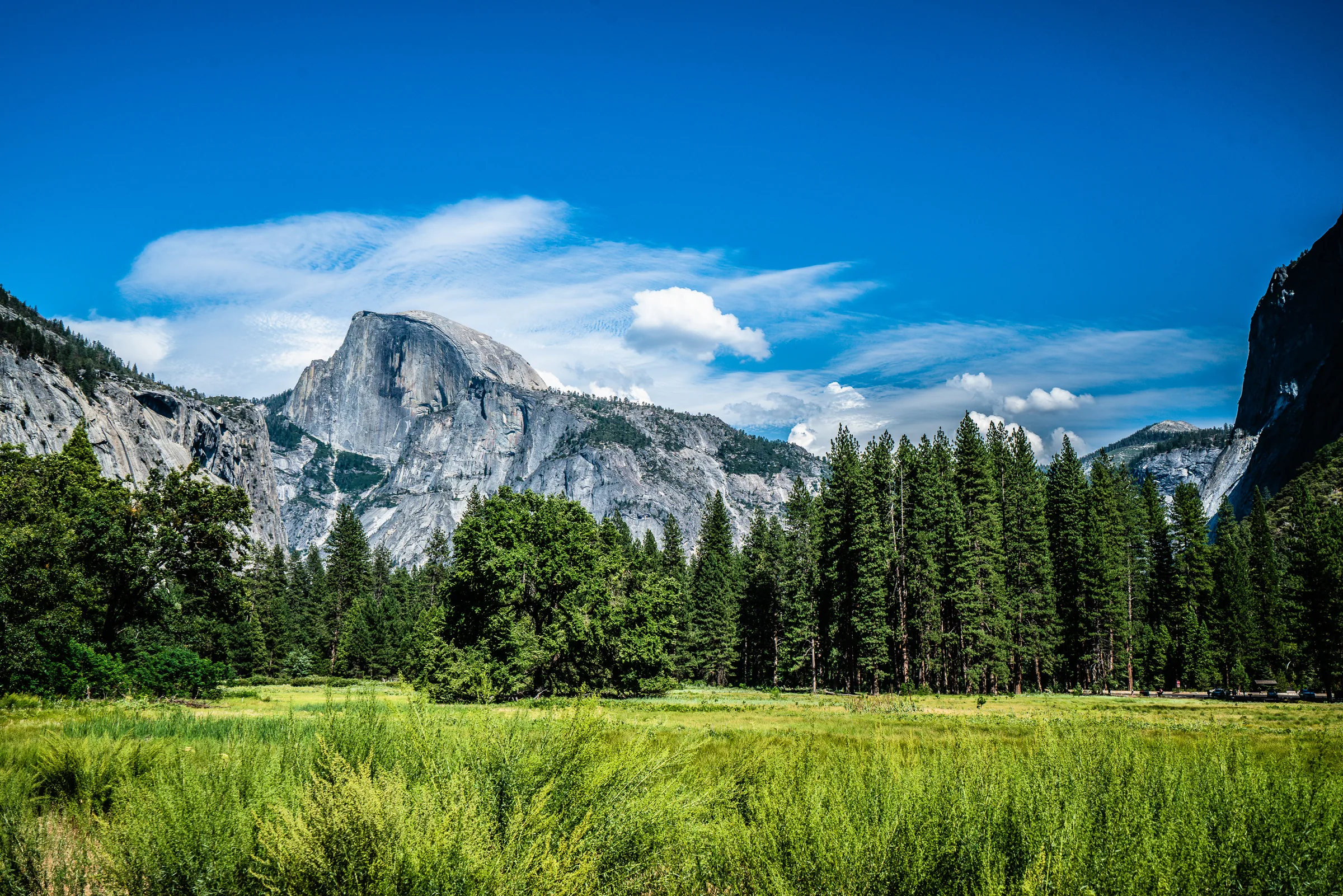 Half Dome from the Valley, Yosemite