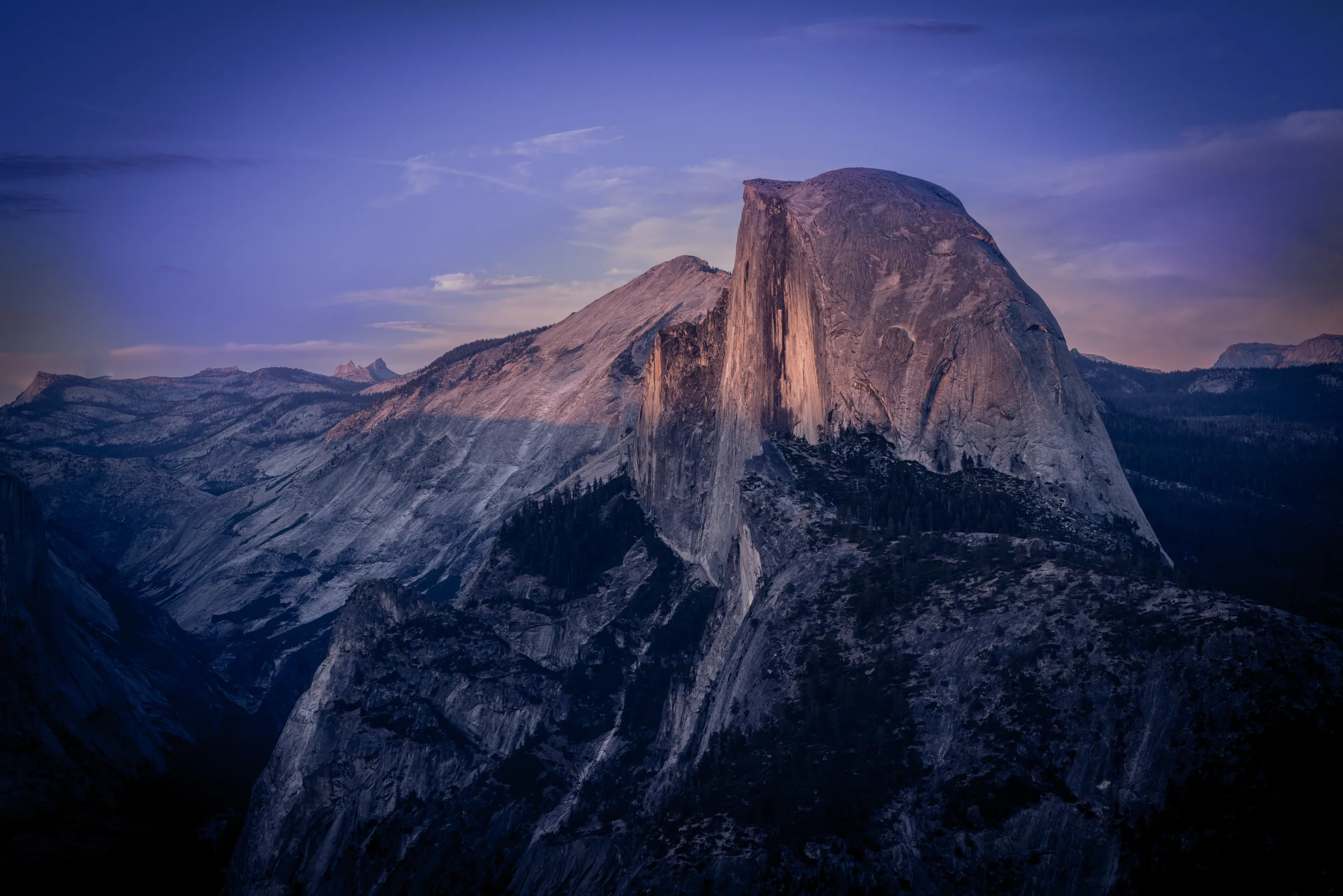 Half Dome from Glacier Point, Yosemite